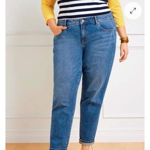 Talbots everyday relaxed jeans Bristol wash